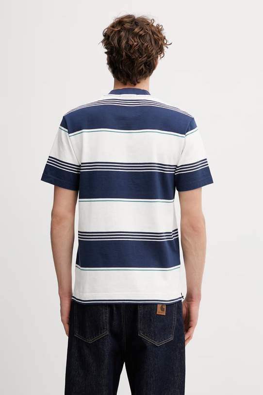 Oblečenie Bavlnené tričko Fred Perry M2410 tmavomodrá