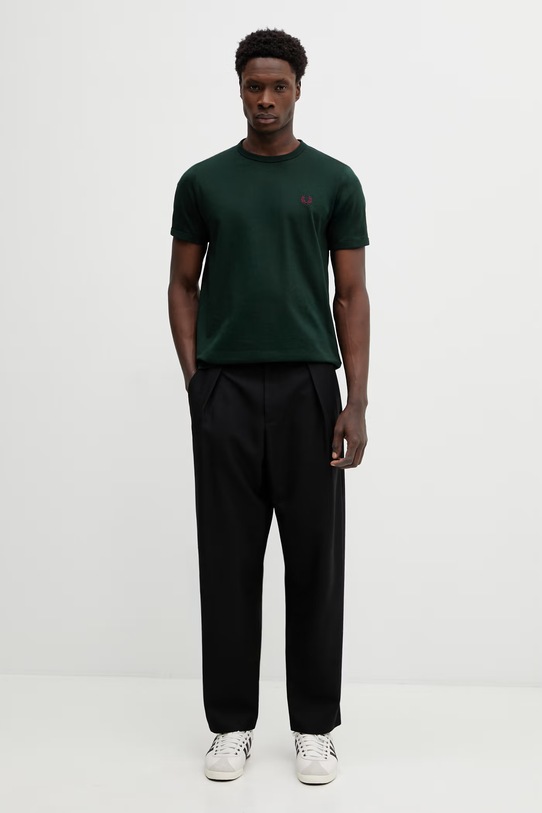 Fred Perry t-shirt bawełniany M3519 zielony