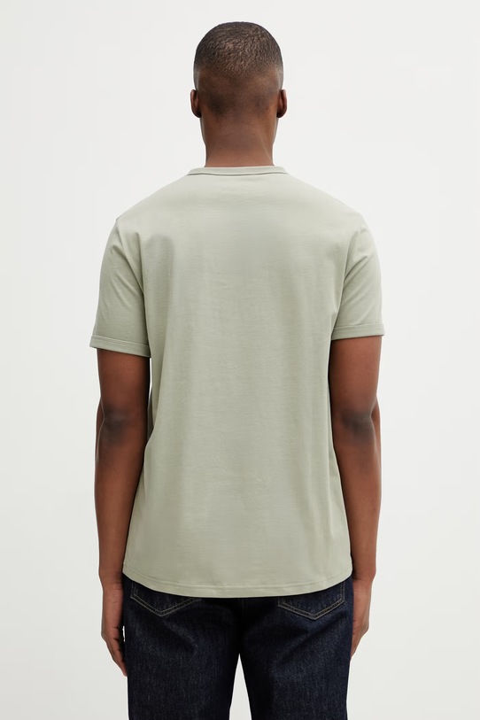Odzież Fred Perry t-shirt bawełniany M3519 zielony