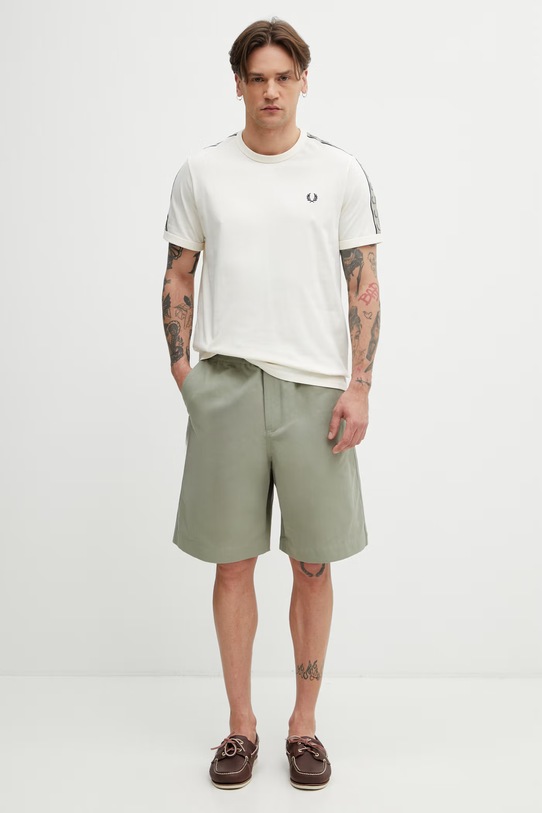 Fred Perry cotton t-shirt M4613 beige
