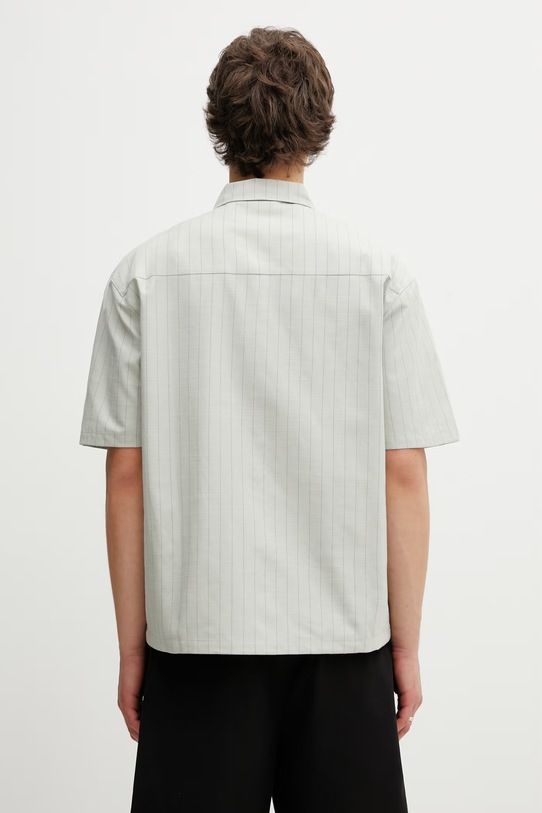 Odzież Daily Paper script ss koszula męska 2610067 zielony