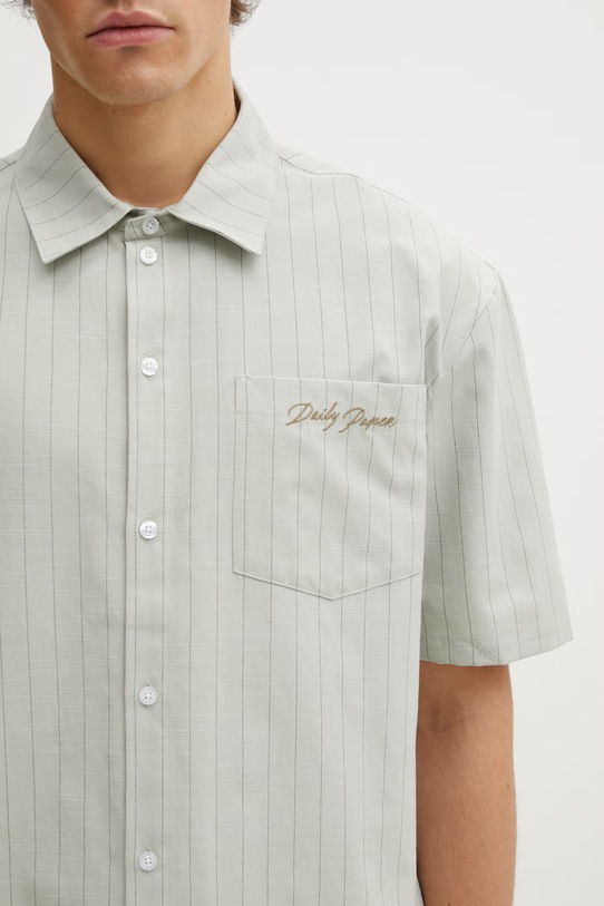 Daily Paper script ss koszula męska zielony 2610067