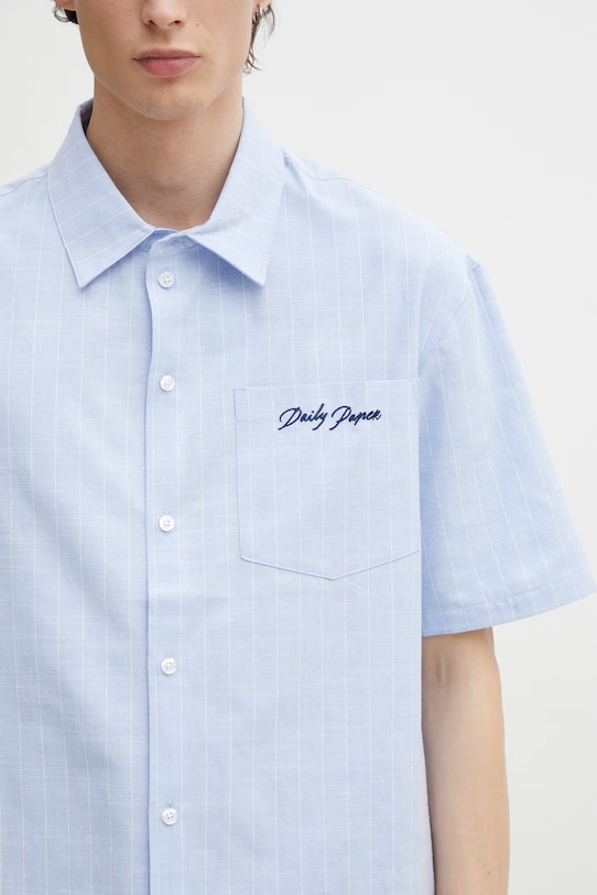 Daily Paper script ss koszula męska niebieski 2610036
