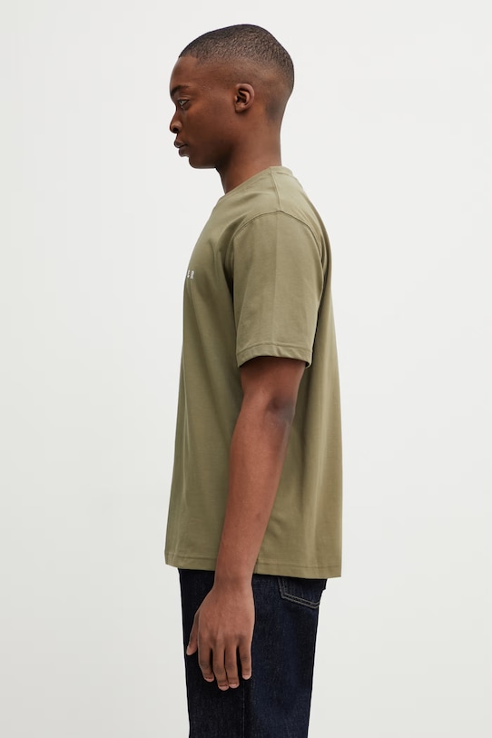 Daily Paper t-shirt bawełniany alias dias 2610051 zielony SS26