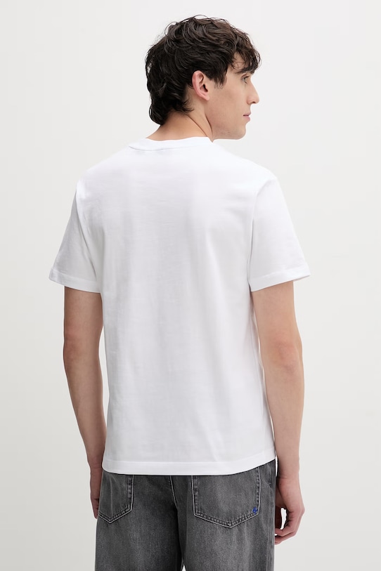 Odzież Karl Lagerfeld Jeans t-shirt męski bawełniany B2M17047 biały
