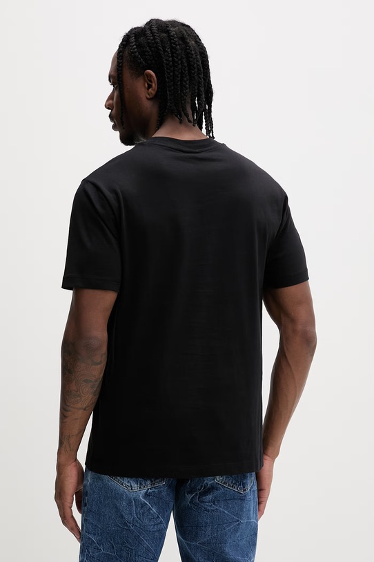 Odzież Karl Lagerfeld Jeans t-shirt męski bawełniany B2M17047 czarny