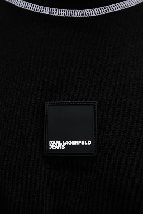 Karl Lagerfeld Jeans top męski bawełniany B2M17050 czarny