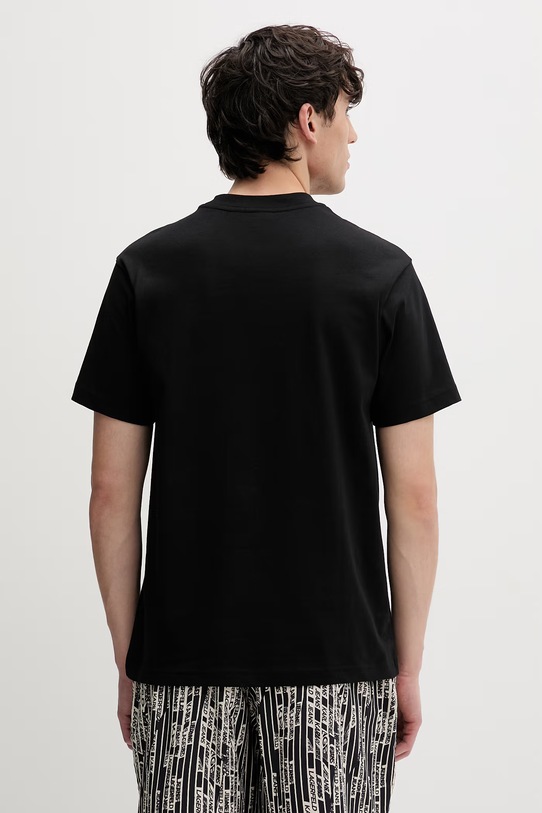 Odzież Karl Lagerfeld Jeans t-shirt męski bawełniany B2M17053 czarny