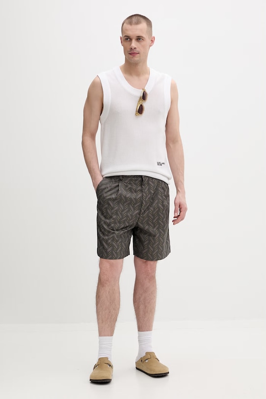 Karl Lagerfeld Jeans kamizelka męska bawełniana B2M18026 biały SS26