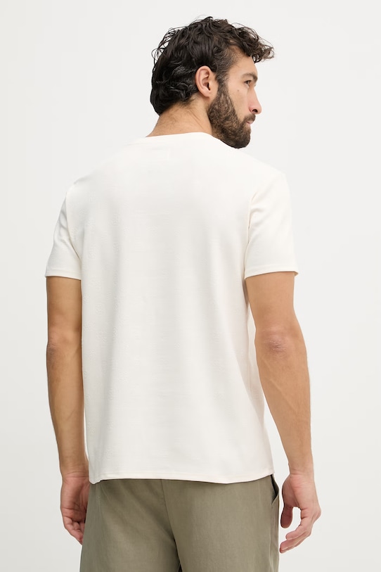 Ρούχα Guess T-shirt ανδρικό NICO M6GP26.K3177 μπεζ