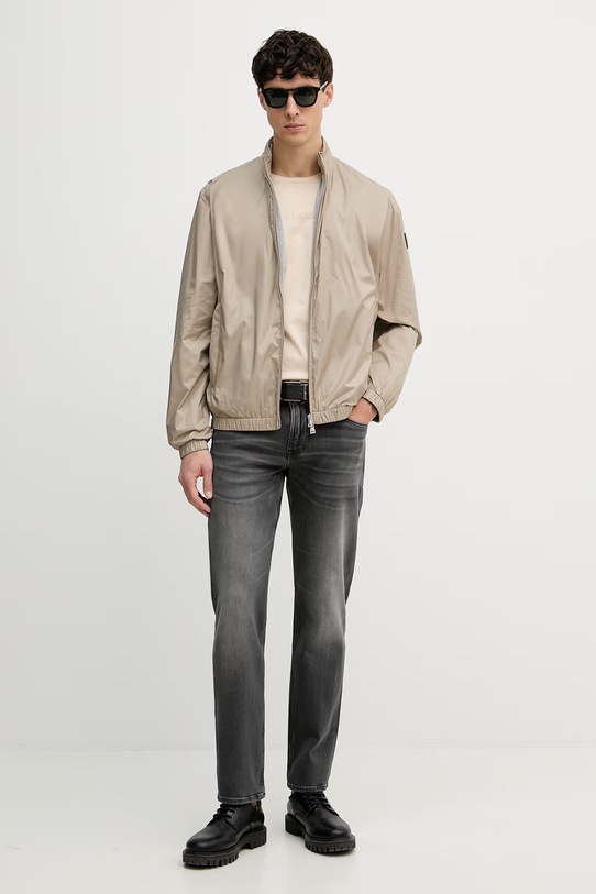 Guess t-shirt Ανδρικό βαμβακερό M6GI27.K3249 μπεζ SS26