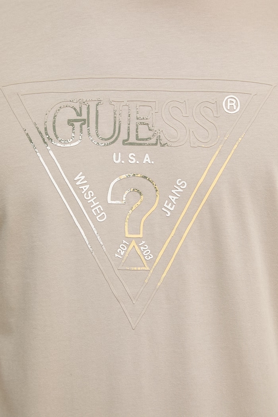 Guess t-shirt męski M6GI11.K2992 beżowy