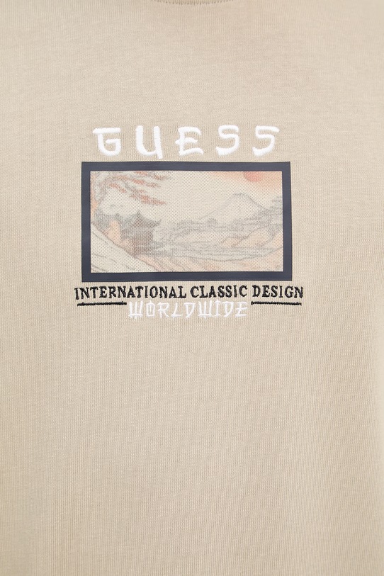 Guess t-shirt męski M6GI14.K2996 beżowy