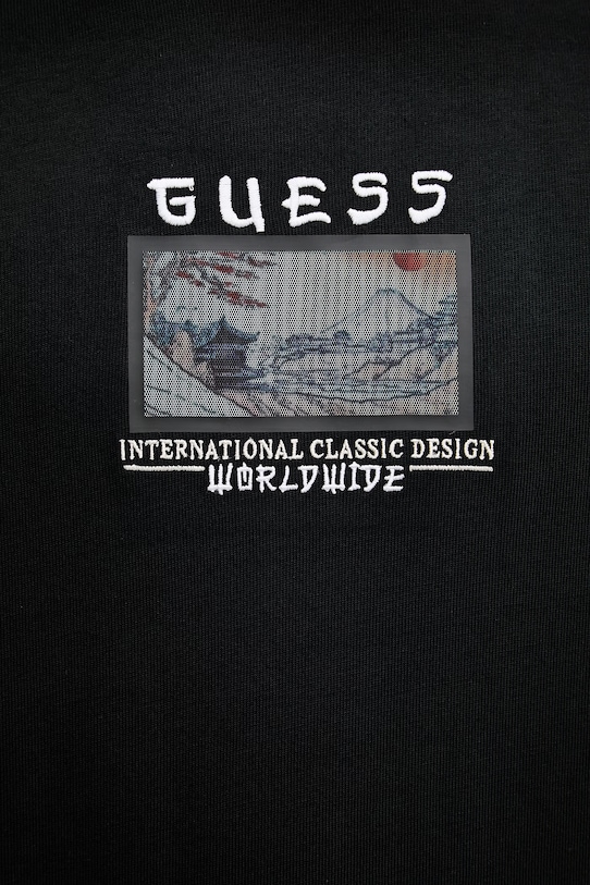 Guess t-shirt męski M6GI14.K2996 czarny
