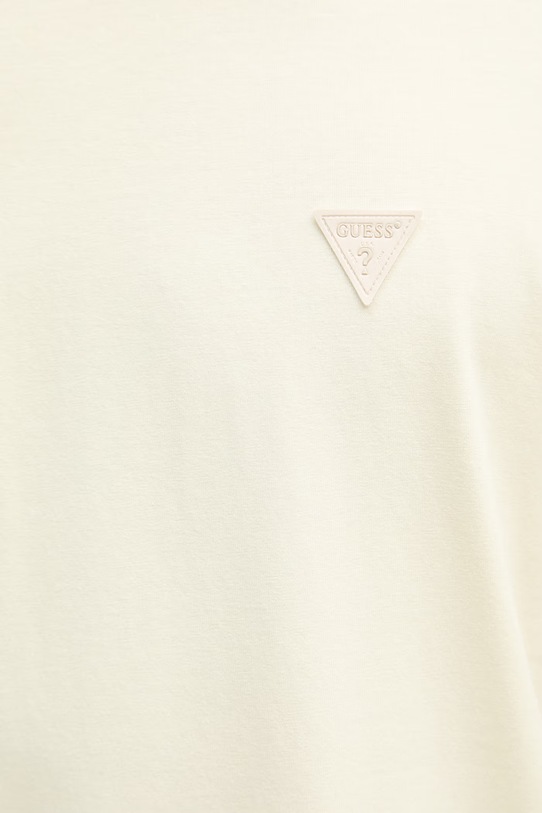 Guess tričko pánské s bavlnou M6GI21.K3053 žlutá