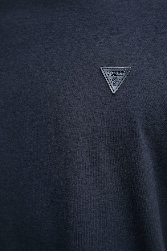 Guess T-shirt ανδρικό με βαμβάκι σκούρο μπλε M6GI21.K3053