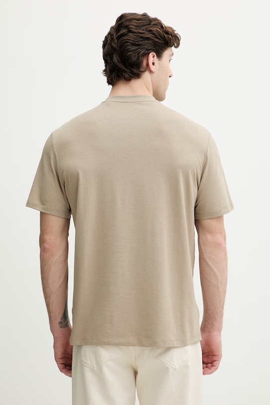 Îmbrăcăminte Guess tricou pentru bărbați, cu bumbac M6GI21.K3053 bej