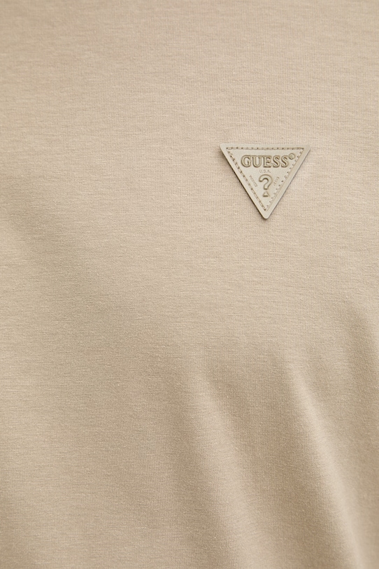 Guess tricou pentru bărbați, cu bumbac M6GI21.K3053 bej