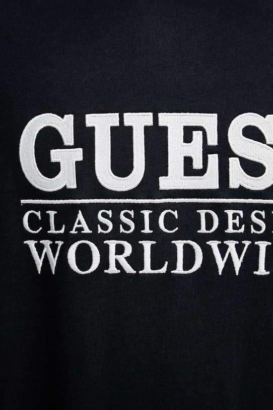 Guess t-shirt męski z bawełną M6GQ25.K3487 granatowy