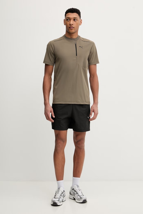 Puma t-shirt Pumatech 634413 zielony SS26