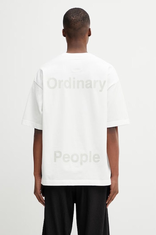 Odzież Maison MIHARA YASUHIRO T-shirt bawełniany męski J16TS851 biały