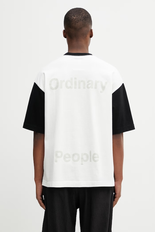 Odzież Maison MIHARA YASUHIRO T-shirt bawełniany męski J16TS841 biały