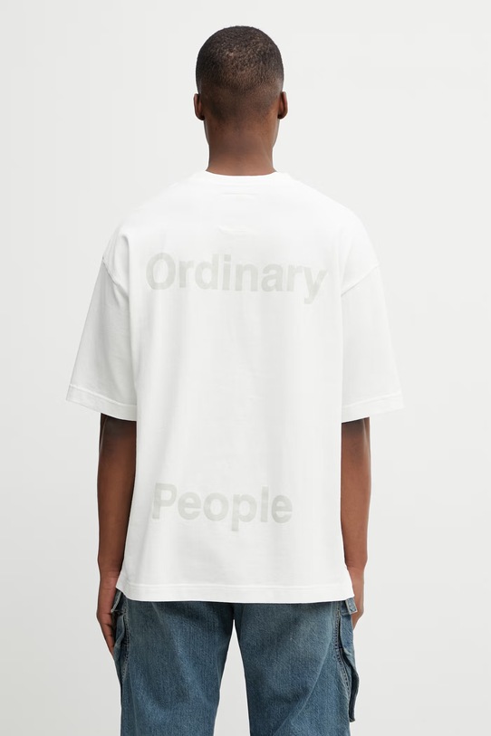 Odzież Maison MIHARA YASUHIRO T-shirt męski bawełniany J16TS842 biały