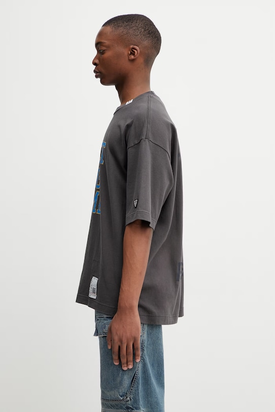 Maison MIHARA YASUHIRO T-shirt męski bawełniany J16TS842 szary SS26