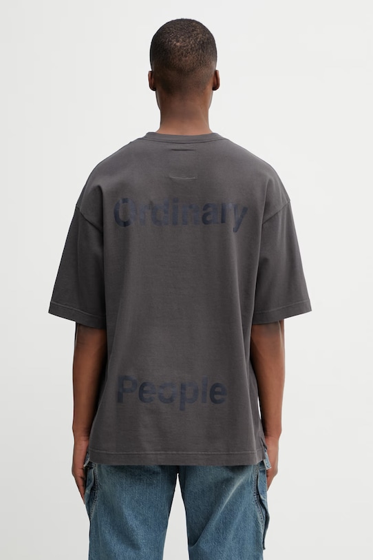 Odzież Maison MIHARA YASUHIRO T-shirt męski bawełniany J16TS842 szary