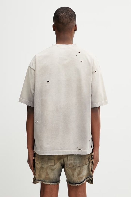 Odzież Maison MIHARA YASUHIRO T-shirt bawełniany męski J16TS802 beżowy