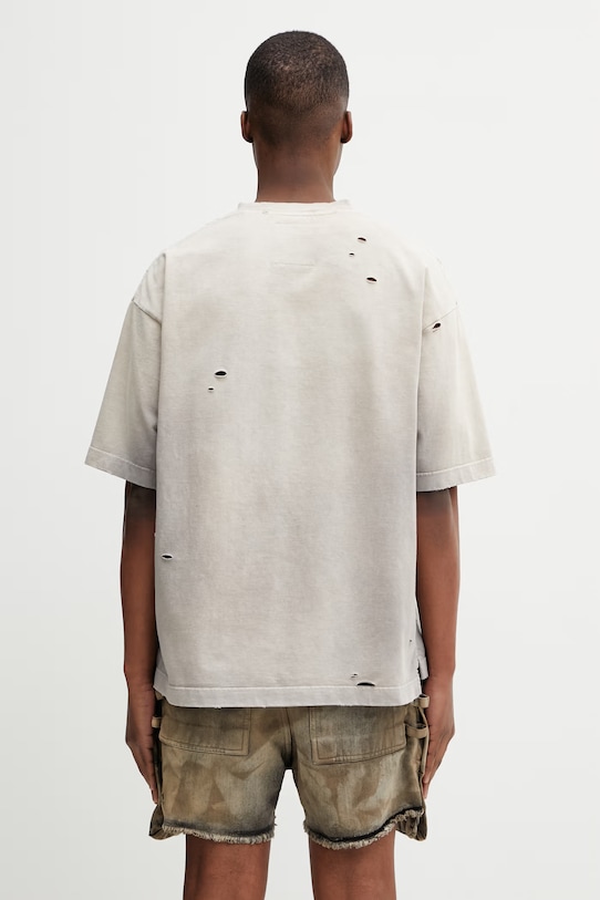 Odzież Maison MIHARA YASUHIRO T-shirt bawełniany męski J16TS802 beżowy