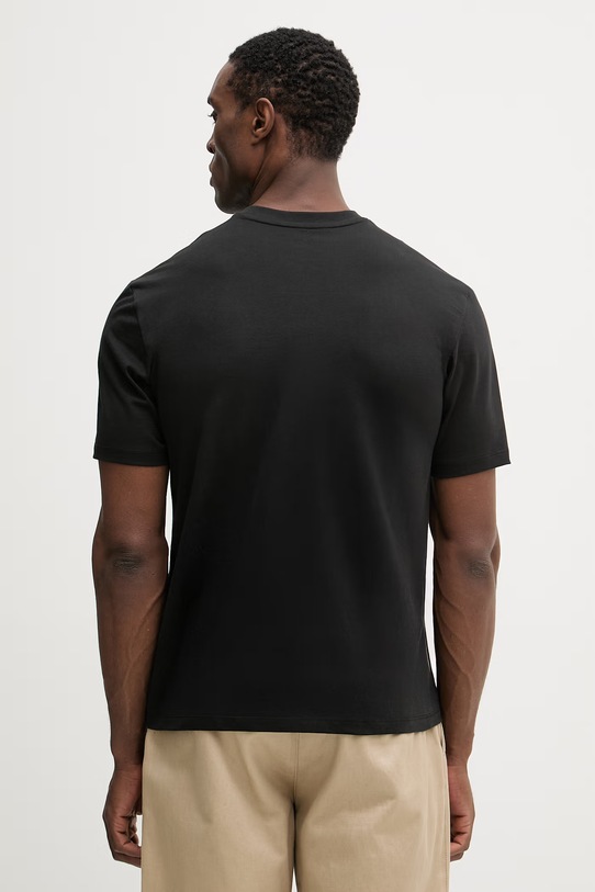 Oblečenie Bavlnené tričko Blauer BOURN BLUH02287 čierna