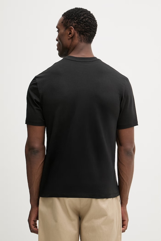 Oblečenie Bavlnené tričko Blauer BOURN BLUH02287 čierna