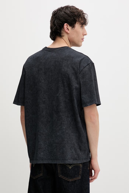 Odzież Von Dutch t-shirt męski wełniany VD.1.H.TR.POST szary