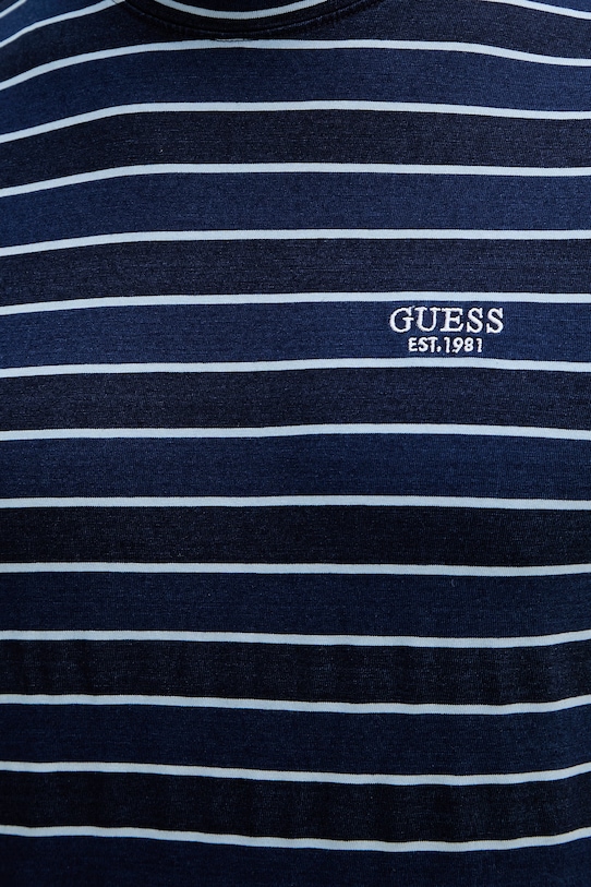 Guess tričko pánske bavlnené M6GI12.K2993 modrá