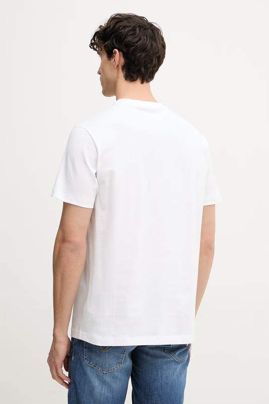 Ρούχα Guess t-shirt ανδρικό βαμβακερό M6GI15.K3008 λευκό