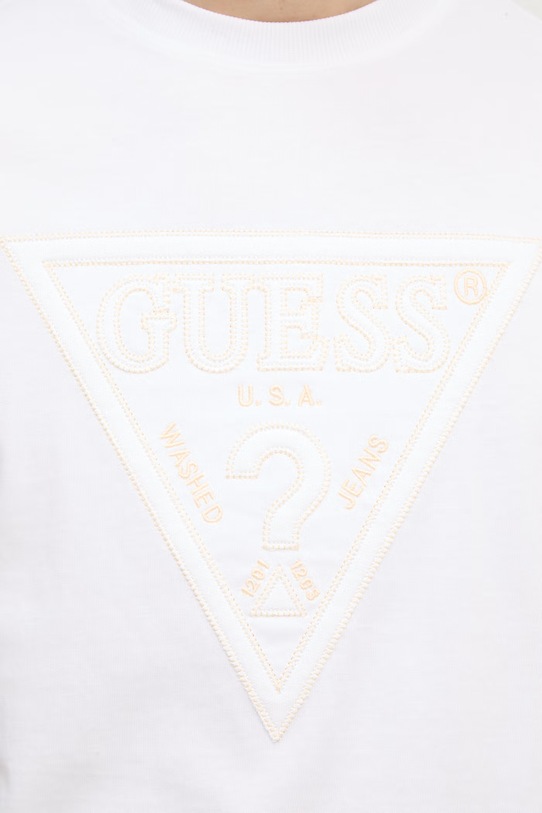 Guess t-shirt ανδρικό βαμβακερό M6GI15.K3008 λευκό