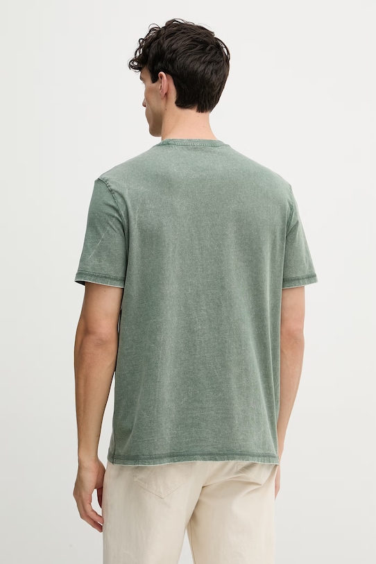 Oblačila Guess moška bombažna kratka majica M6GI43.K3471 zelena