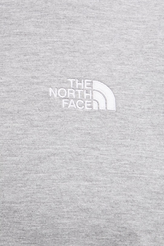 The North Face top męski z bawełną Essential Simple Dome NF0A8FD4CQO1 szary
