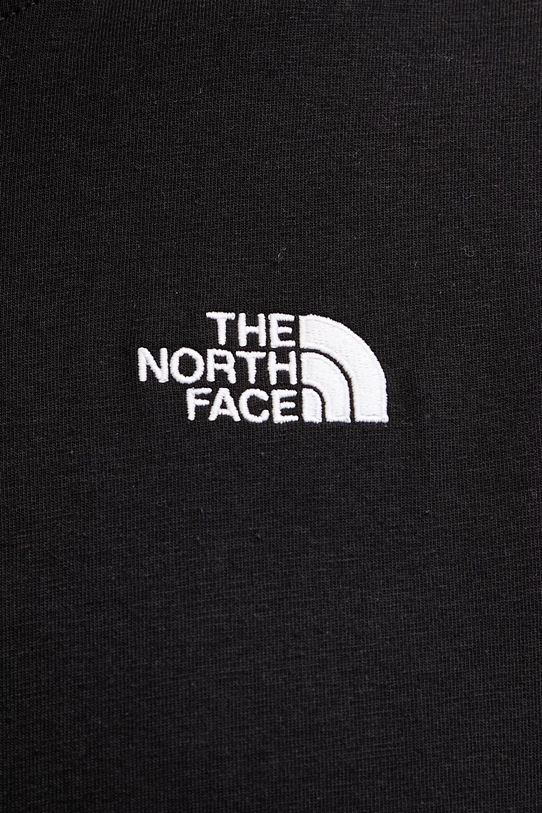 The North Face top męski z bawełną Essential Simple Dome NF0A8FD4JK31 czarny