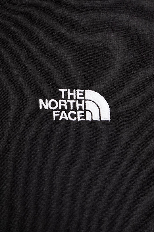 The North Face top męski z bawełną Essential Simple Dome NF0A8FD4JK31 czarny