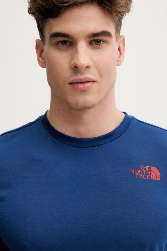 The North Face t-shirt męski BITMAP granatowy NF0A8FTVD1R1