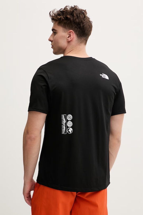 Odzież The North Face t-shirt męski GRAPHIC NF0A8G83JK31 czarny