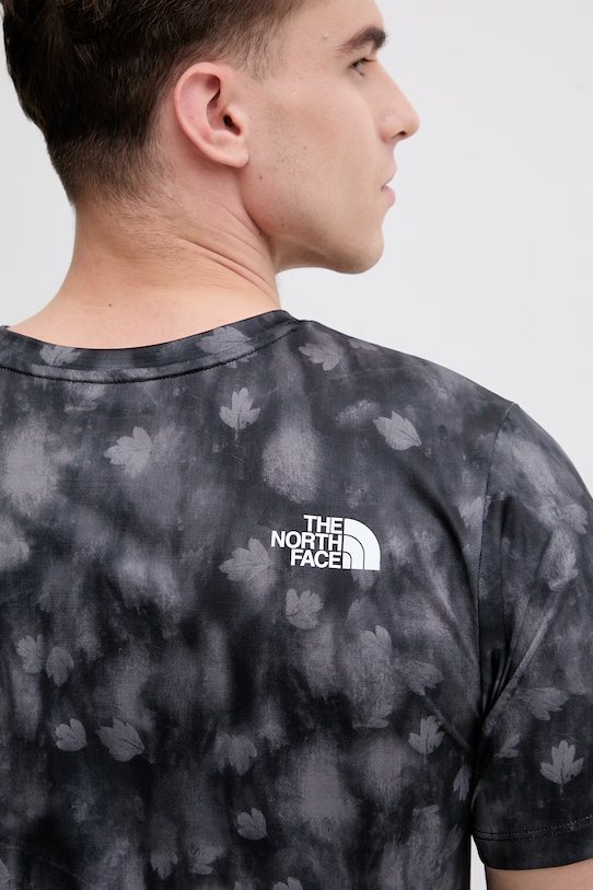 The North Face t-shirt treningowy męski NF0A8G85MF41 czarny