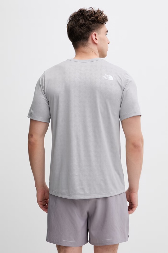 Odzież The North Face t-shirt treningowy męski PENTADOME EMBOSSED NF0A8G87A911 szary
