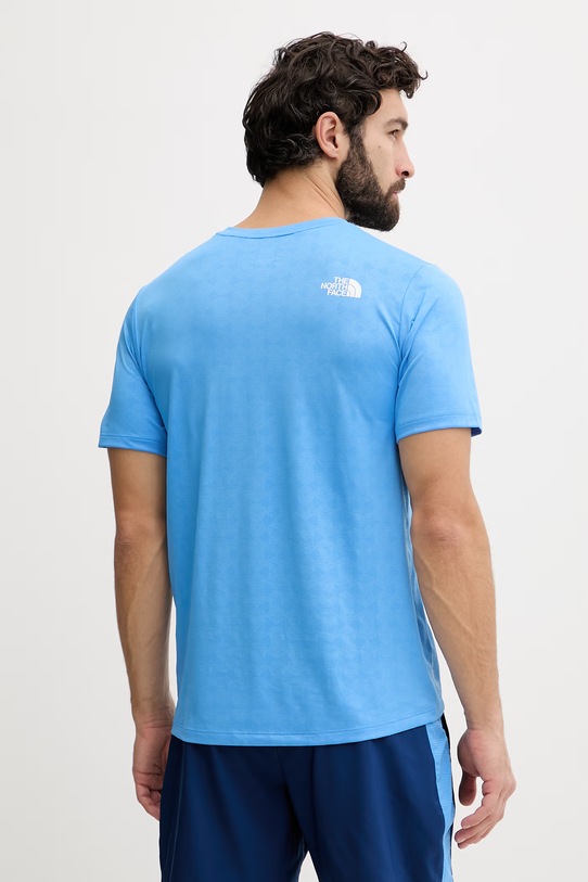 Odzież The North Face t-shirt damski PENTADOME EMBOSSED NF0A8G87H0F1 niebieski