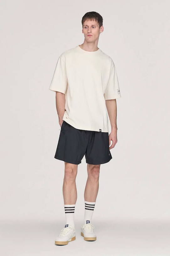 adidas Originals x SPZL T-shirt męski bawełniany KF6813 beżowy SS26