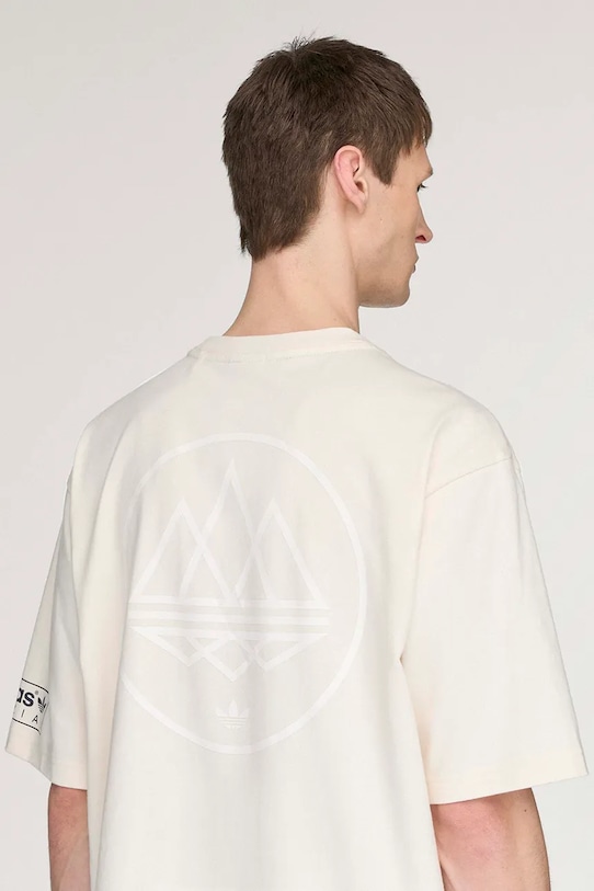 adidas Originals x SPZL T-shirt męski bawełniany beżowy KF6813
