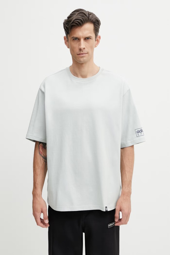 Odjeća adidas Originals x SPZL majica od pamuka za muškarce KR2731 tirkizna