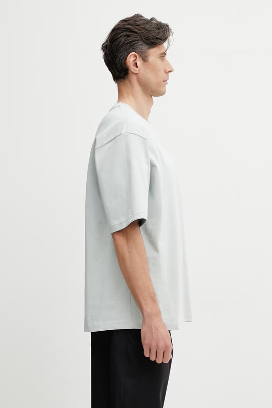 adidas Originals x SPZL majica od pamuka za muškarce tirkizna KR2731